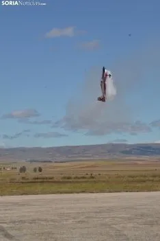 Una imagen de la prueba libre con la que cerraba el campeonato esta mañana en Velilla. /SN