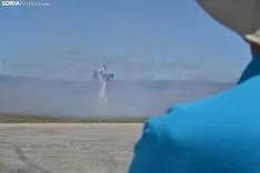 Una imagen de la prueba libre con la que cerraba el campeonato esta mañana en Velilla. /SN