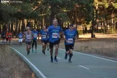 Una imagen de la tarde de atletismo popular en la capital. /SN