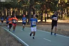 Una imagen de la tarde de atletismo popular en la capital. /SN