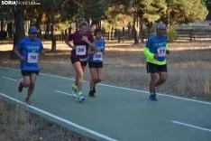 Una imagen de la tarde de atletismo popular en la capital. /SN