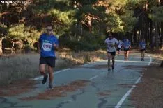 Una imagen de la tarde de atletismo popular en la capital. /SN