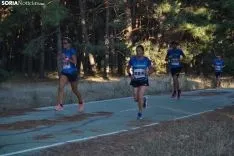 Una imagen de la tarde de atletismo popular en la capital. /SN