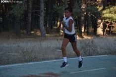 Una imagen de la tarde de atletismo popular en la capital. /SN