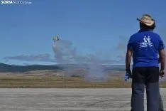 Una imagen de la prueba libre con la que cerraba el campeonato esta mañana en Velilla. /SN