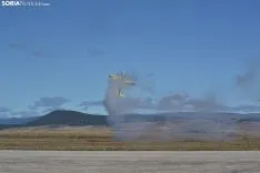Una imagen de la prueba libre con la que cerraba el campeonato esta mañana en Velilla. /SN