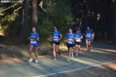 Una imagen de la tarde de atletismo popular en la capital. /SN