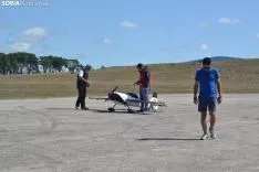 Una imagen de la prueba libre con la que cerraba el campeonato esta mañana en Velilla. /SN