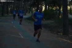 Una imagen de la tarde de atletismo popular en la capital. /SN