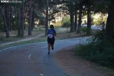 Una imagen de la tarde de atletismo popular en la capital. /SN