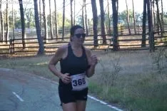 Una imagen de la tarde de atletismo popular en la capital. /SN