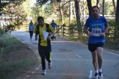 Una imagen de la tarde de atletismo popular en la capital. /SN