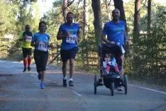 Una imagen de la tarde de atletismo popular en la capital. /SN