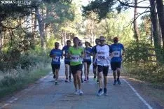 Una imagen de la tarde de atletismo popular en la capital. /SN