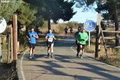 Una imagen de la tarde de atletismo popular en la capital. /SN