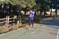 Una imagen de la tarde de atletismo popular en la capital. /SN
