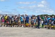 Una imagen de la prueba libre con la que cerraba el campeonato esta mañana en Velilla. /SN