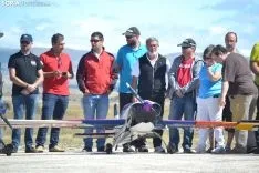 Una imagen de la prueba libre con la que cerraba el campeonato esta mañana en Velilla. /SN