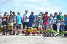 Una imagen de la prueba libre con la que cerraba el campeonato esta mañana en Velilla. /SN