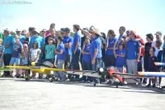 Una imagen de la prueba libre con la que cerraba el campeonato esta mañana en Velilla. /SN