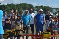 Una imagen de la prueba libre con la que cerraba el campeonato esta mañana en Velilla. /SN