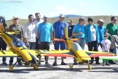 Una imagen de la prueba libre con la que cerraba el campeonato esta mañana en Velilla. /SN