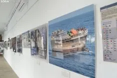 Una imagen de la apertura de la muestra. /SN