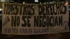 Una imagen de la convocatoria de esta noche. /SN