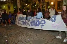 Una imagen de la convocatoria de esta noche. /SN
