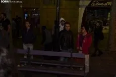 Una imagen de la convocatoria de esta noche. /SN