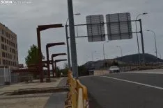 Pasarela de Soria a Camaretas a día 23 de septiembre de 2019. SN
