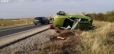 Accidente en la N122. Soria Noticias