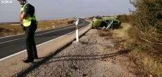 Accidente en la N122. Soria Noticias