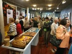 Inauguración de la exposición.