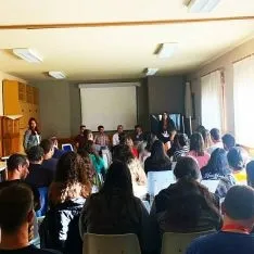 Imágenes del debtate cedidas por Podemos Soria. 