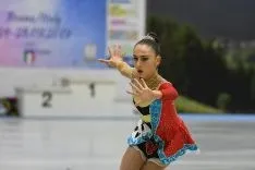 Foto 5 - La soriana &Aacute;ngela D&iacute;az, oro de patinaje art&iacute;stico en la Copa de Europa de Roana