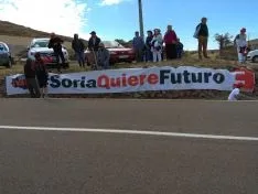 Una imagen de la jornada reivindicativa en el suroeste provincial. 