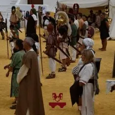 Tierraquemada en el festival de recreaciones.