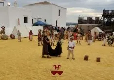 Tierraquemada en el festival de recreaciones.
