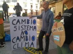 Concentración contra el cambio climático en Soria.