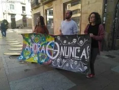 Concentración contra el cambio climático en Soria.