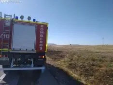 Imágenes del incendio.
