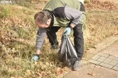 Sorianos participante en el World Cleanup Day.