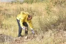 Sorianos participante en el World Cleanup Day.