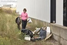 Sorianos participante en el World Cleanup Day.