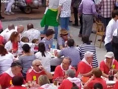 Una imagen del último día de las fiestas olvegueñas. /SN