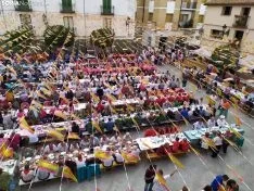 Una imagen del último día de las fiestas olvegueñas. /SN