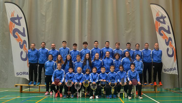 La plantilla al completo del CBS-CS24