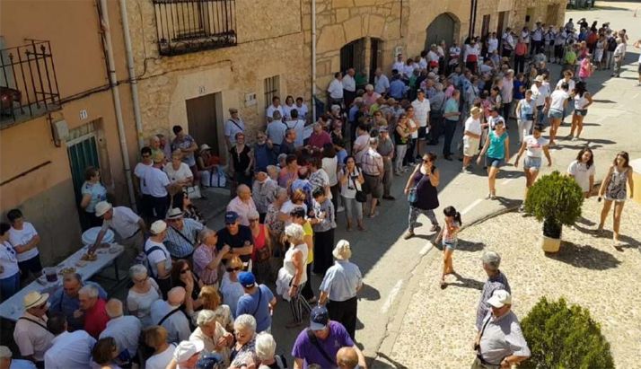 Una imagen del encuentro del 3 de agosto. /Casas de Soria