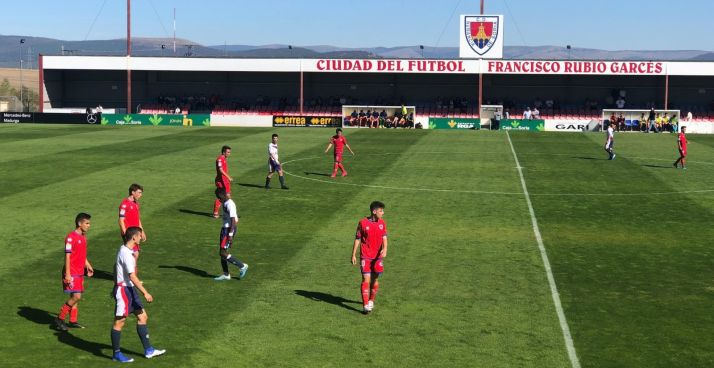 El Numancia DH no pasa del empate (0-0) ante la UD Mutilvera en la Ciudad del Fútbol. CD Numancia